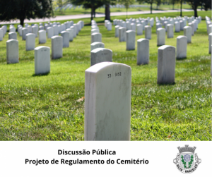 Edital da Consulta pública da proposta de Regulamento do Cemitério